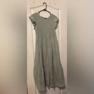 Women’s sage green dress